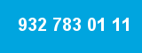 932 783 01 11